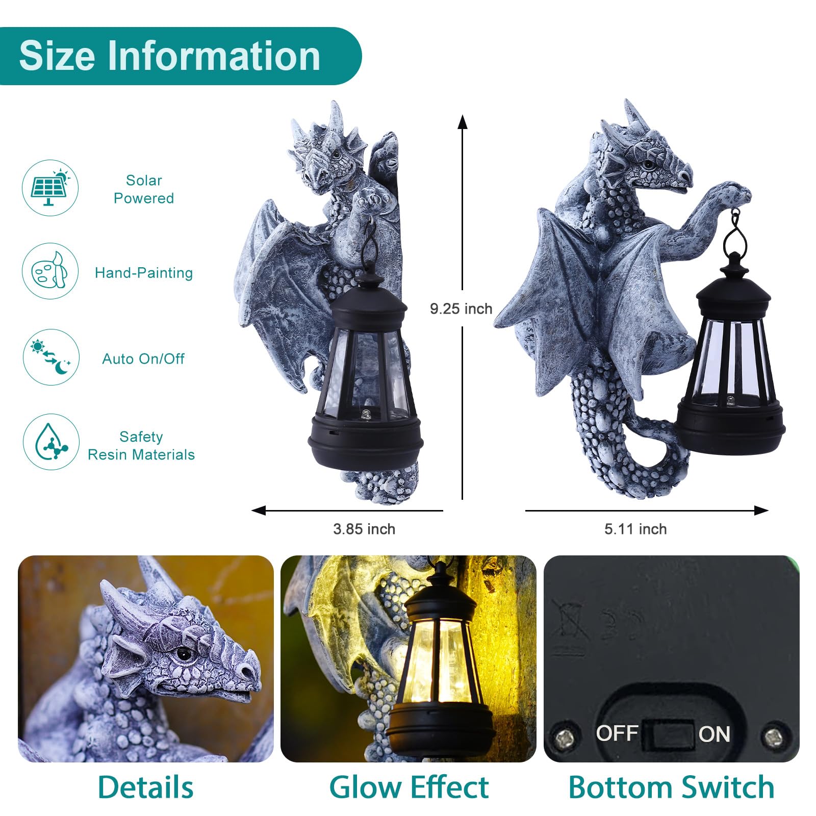 Amazon.co.jp: Goodeco ドラゴンツリーハガー ソーラー ランタン